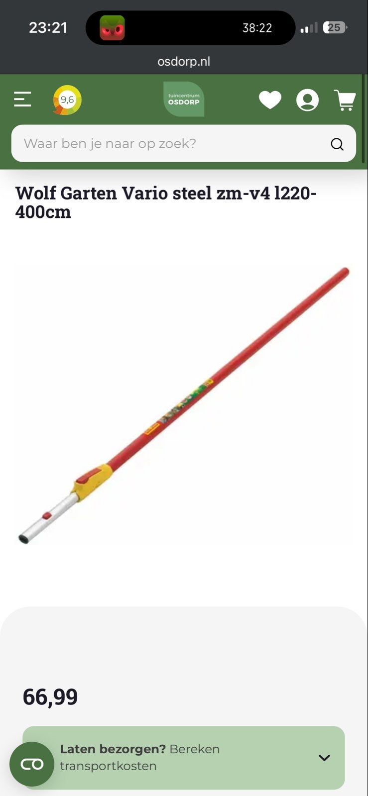 Wolf-Garten Multi-Star Vario steel ZM-V4 – 220-400 cm, Ophalen, Nieuw, Overige soorten