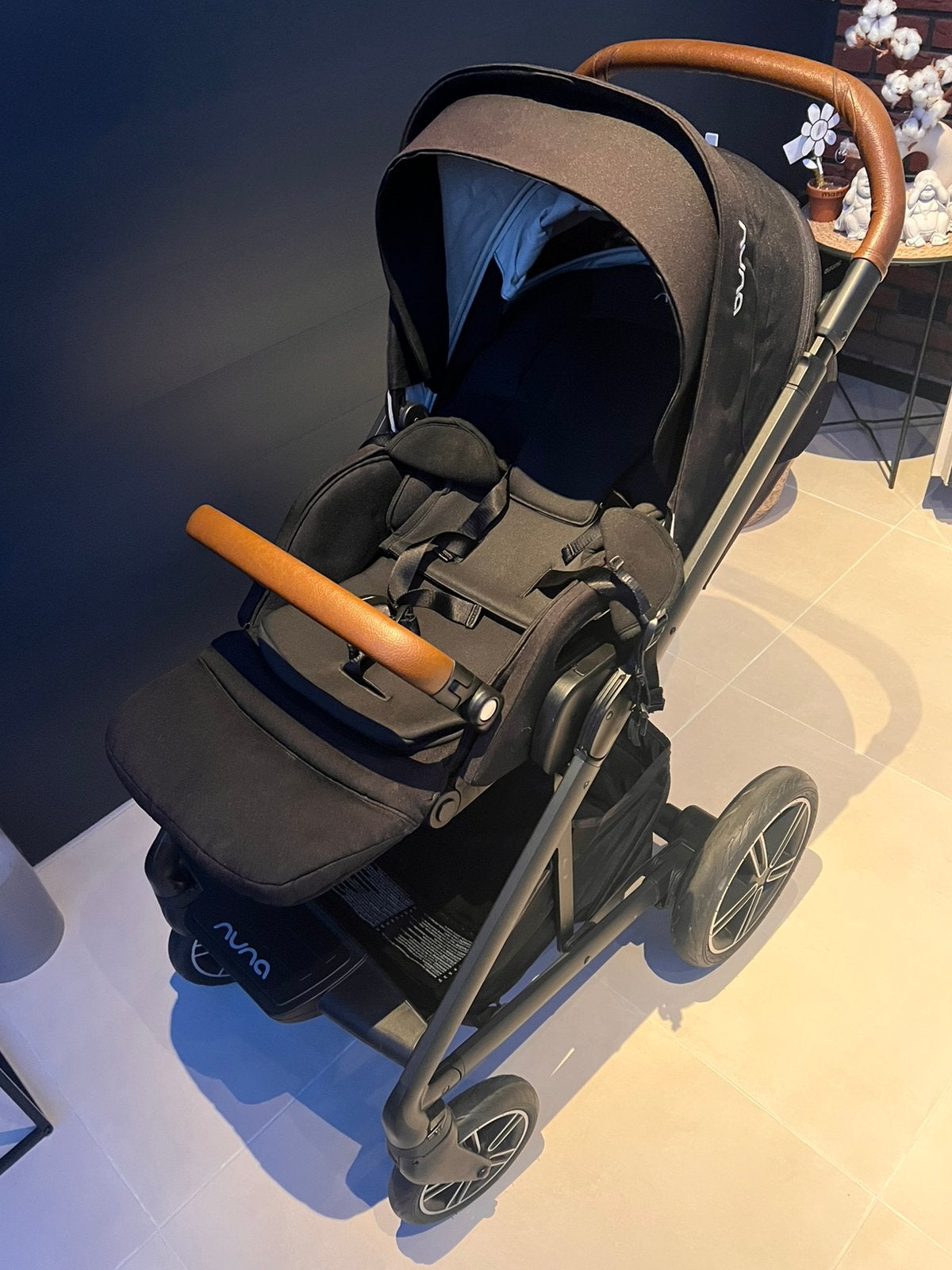 Nuna Mixx Next kinderwagen met reiswieg en voetenzak, Gebruikt, Ophalen of Verzenden, Met reiswieg, Kinderwagen