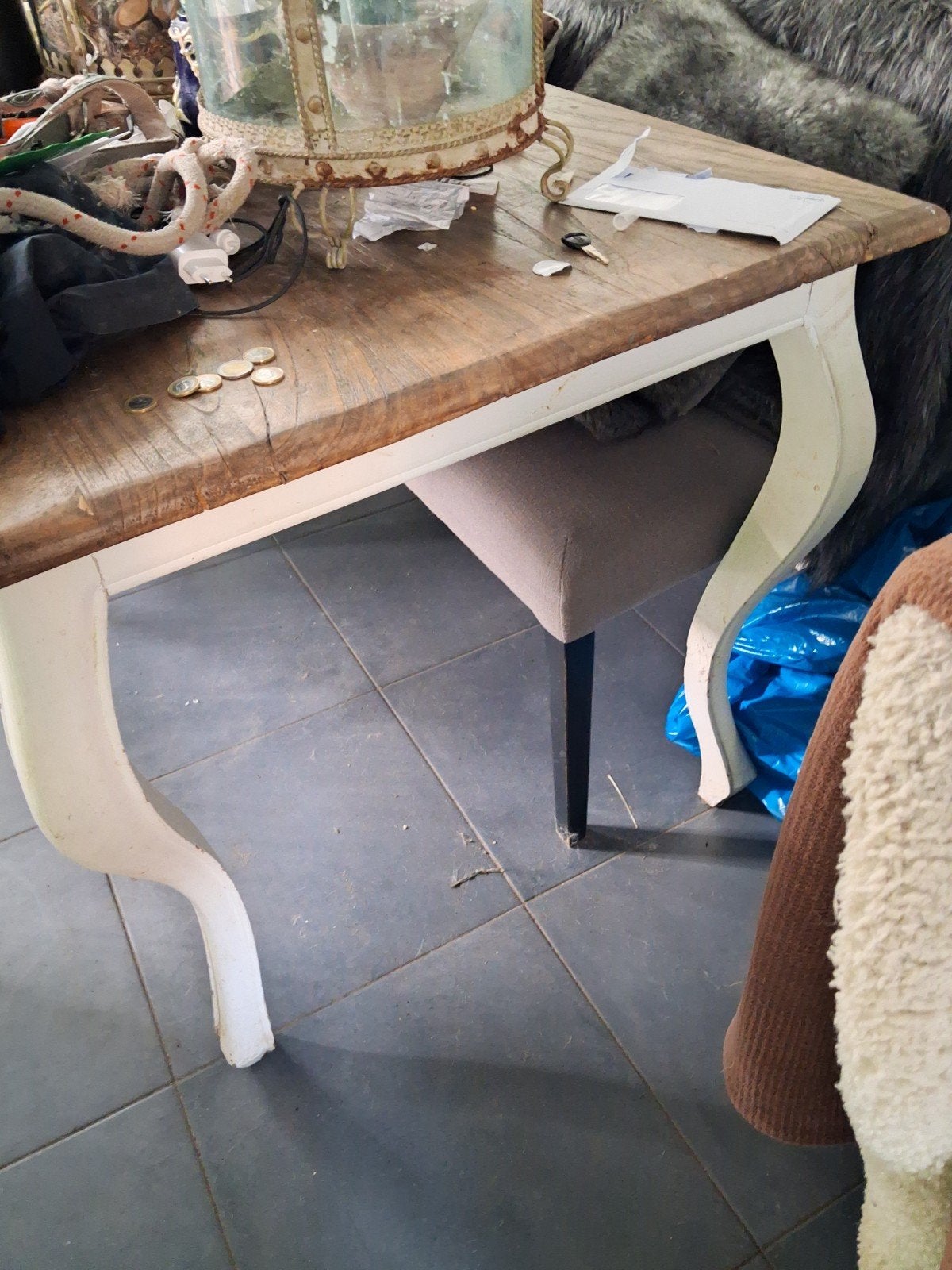 Tafel, Ophalen of Verzenden, 25 tot 50 cm, Rechthoekig