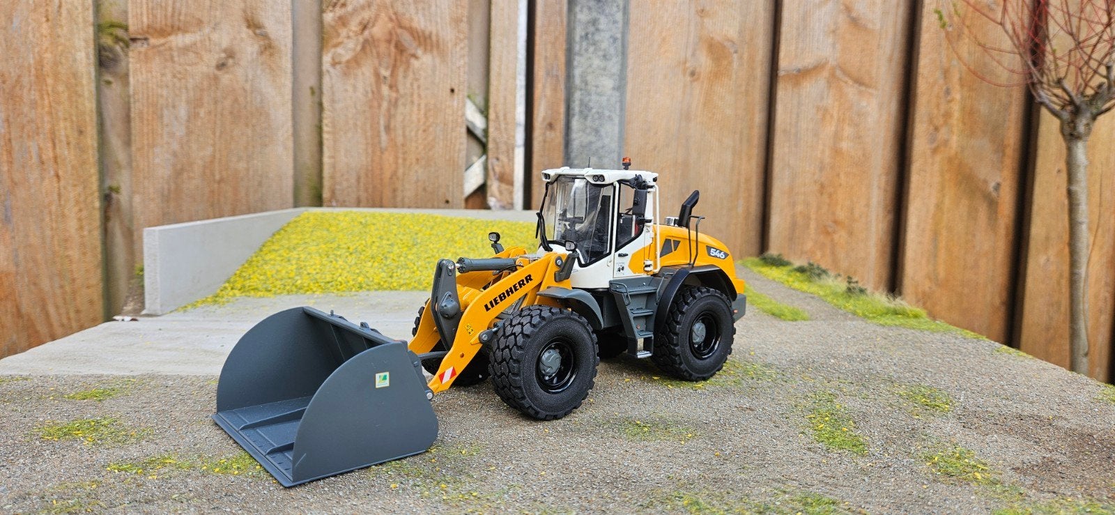 Verbouwde Liebherr 546 Shovel 1:32, Ophalen of Verzenden, Nieuw, Tractor of Landbouw, Overige merken