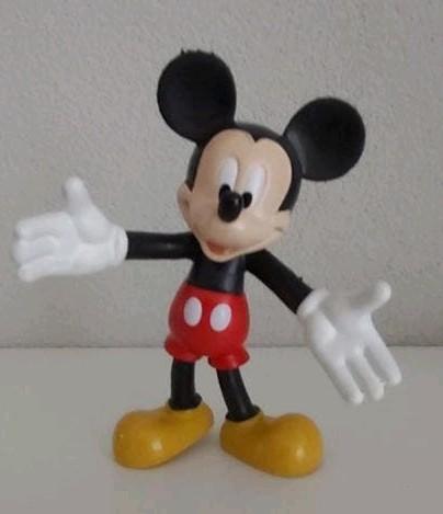 Mickey Mouse rubber popje Disney, Verzamelen, Disney, Ophalen of Verzenden, Mickey Mouse, Zo goed als nieuw, Beeldje of Figuurtje