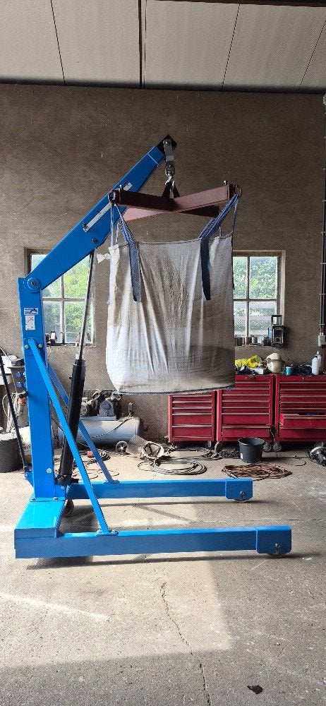 Werkplaatskraan garagekraan OMCN 2 Ton, Ophalen, Gebruikt