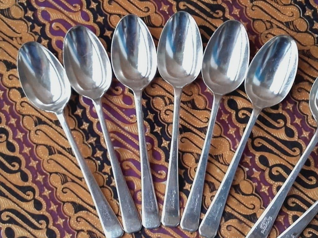 Mooi antiek 24 delig Gladwin silverplate bestek uit Engeland, Ophalen of Verzenden
