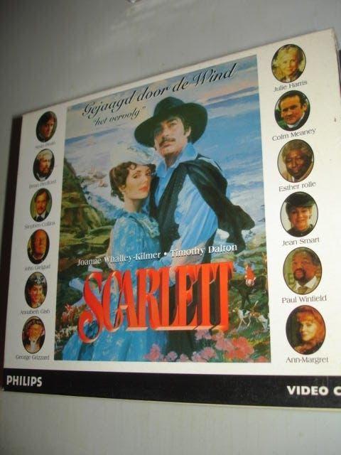 Scarlet- Gejaagd door de Wind- BOX- 8-VIDEO CD- CD-i- (NIEUW, Cd's en Dvd's, Verzenden, Alle leeftijden, Drama, 1940 tot 1960