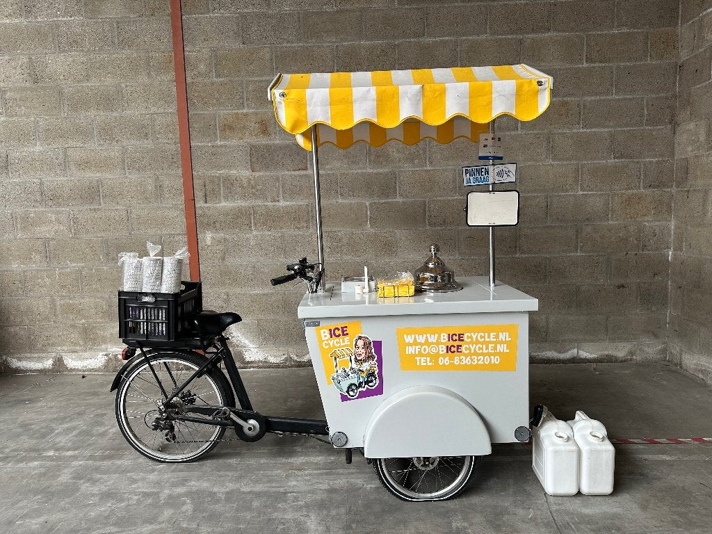 IJsbakfiets incl. Benodigdheden, Ophalen, Gebruikt