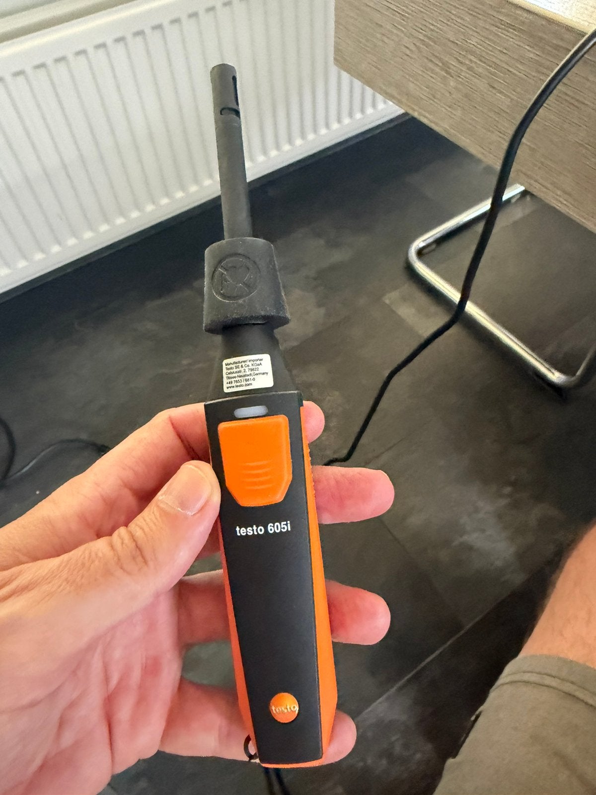 Testo 605i Smart Probe  / Vocht- & Temperatuur, Ophalen of Verzenden, Zo goed als nieuw, Multimeter