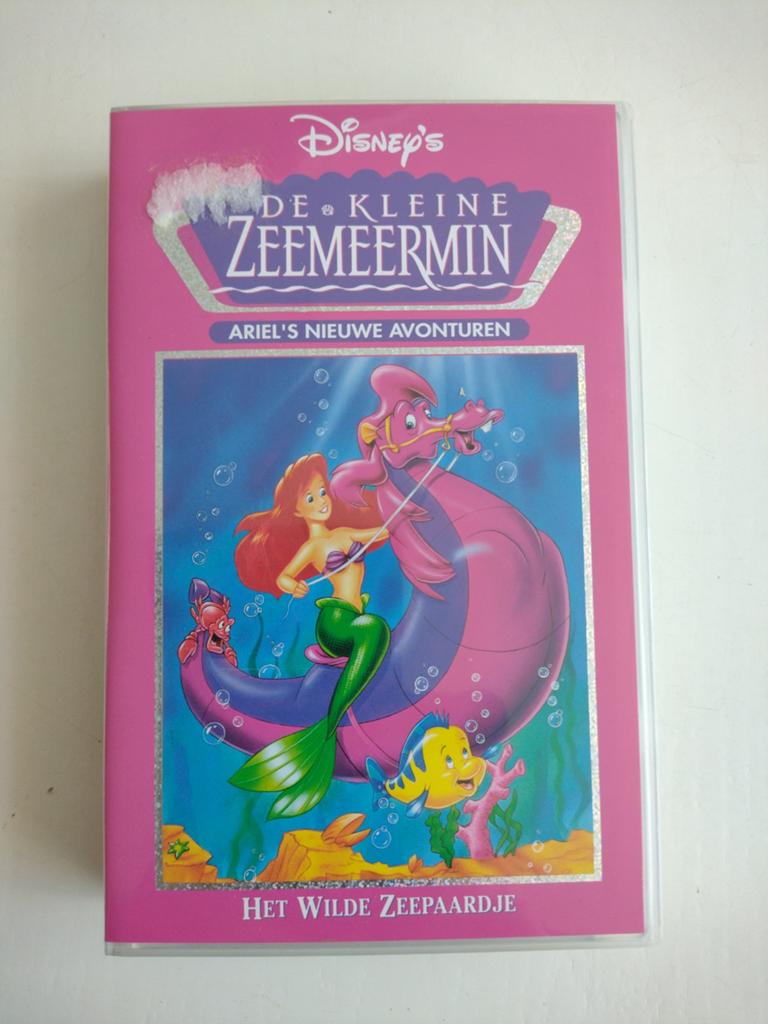 Disney's De Kleine Zeemeermin: Ariël's Nieuwe Avonturen, Cd's en Dvd's, VHS | Film, Alle leeftijden, Ophalen of Verzenden, Nieuw in verpakking