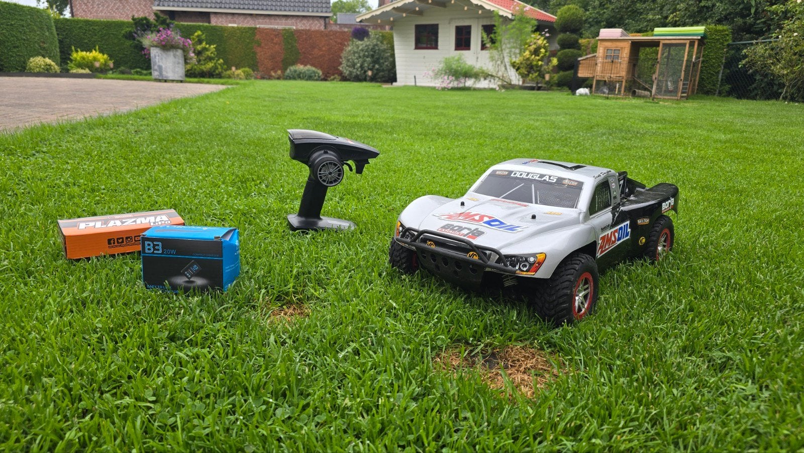 Traxxas Slash 4x4 Vxl complete set startklaar, Hobby en Vrije tijd, Ophalen of Verzenden, Auto offroad