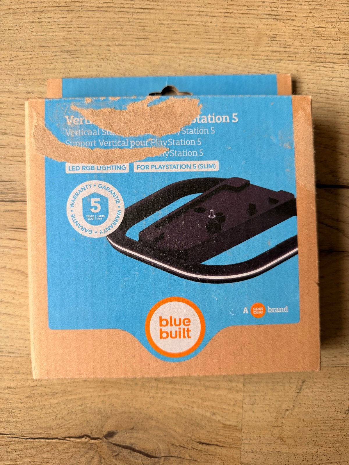 BlueBuilt Verticale Standaard met RGB voor PlayStation 5, Verzenden, Nieuw