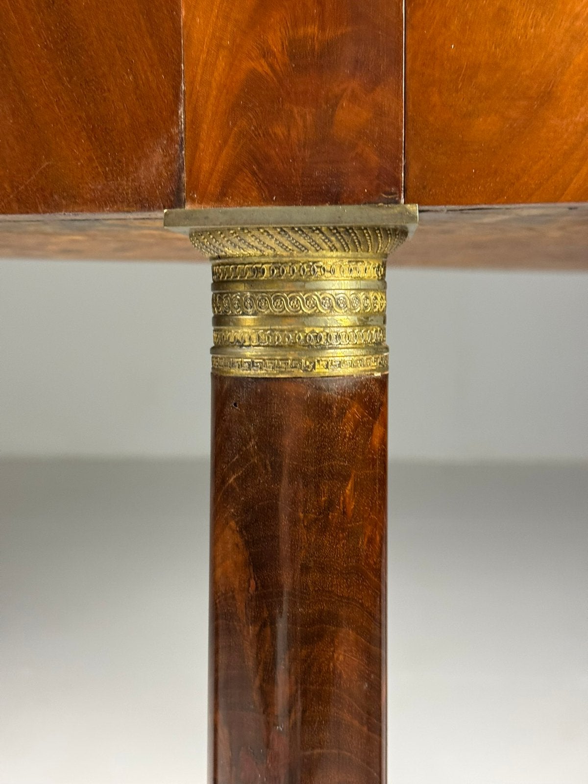 Empire halve maan sidetable antiek mahonie, Antiek en Kunst, Antiek | Meubels | Tafels, Ophalen