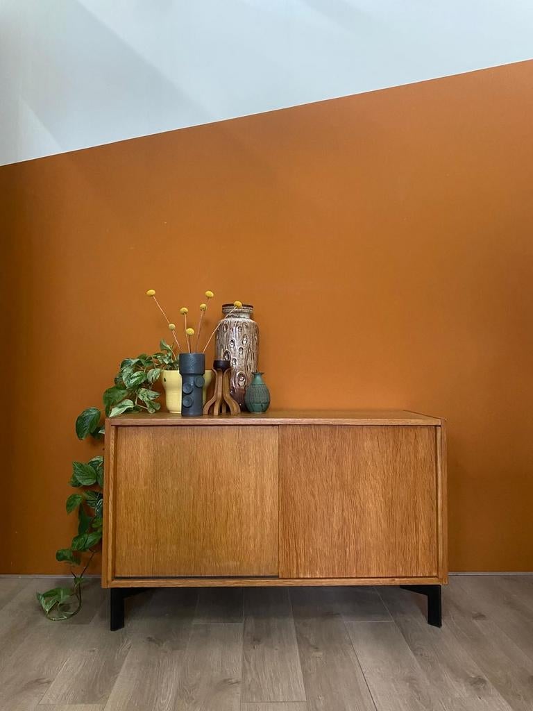 Vintage Midcentury Deens Scandinavisch dressoir lowboard, Verzamelen, Retro, Ophalen, Huis en Inrichting