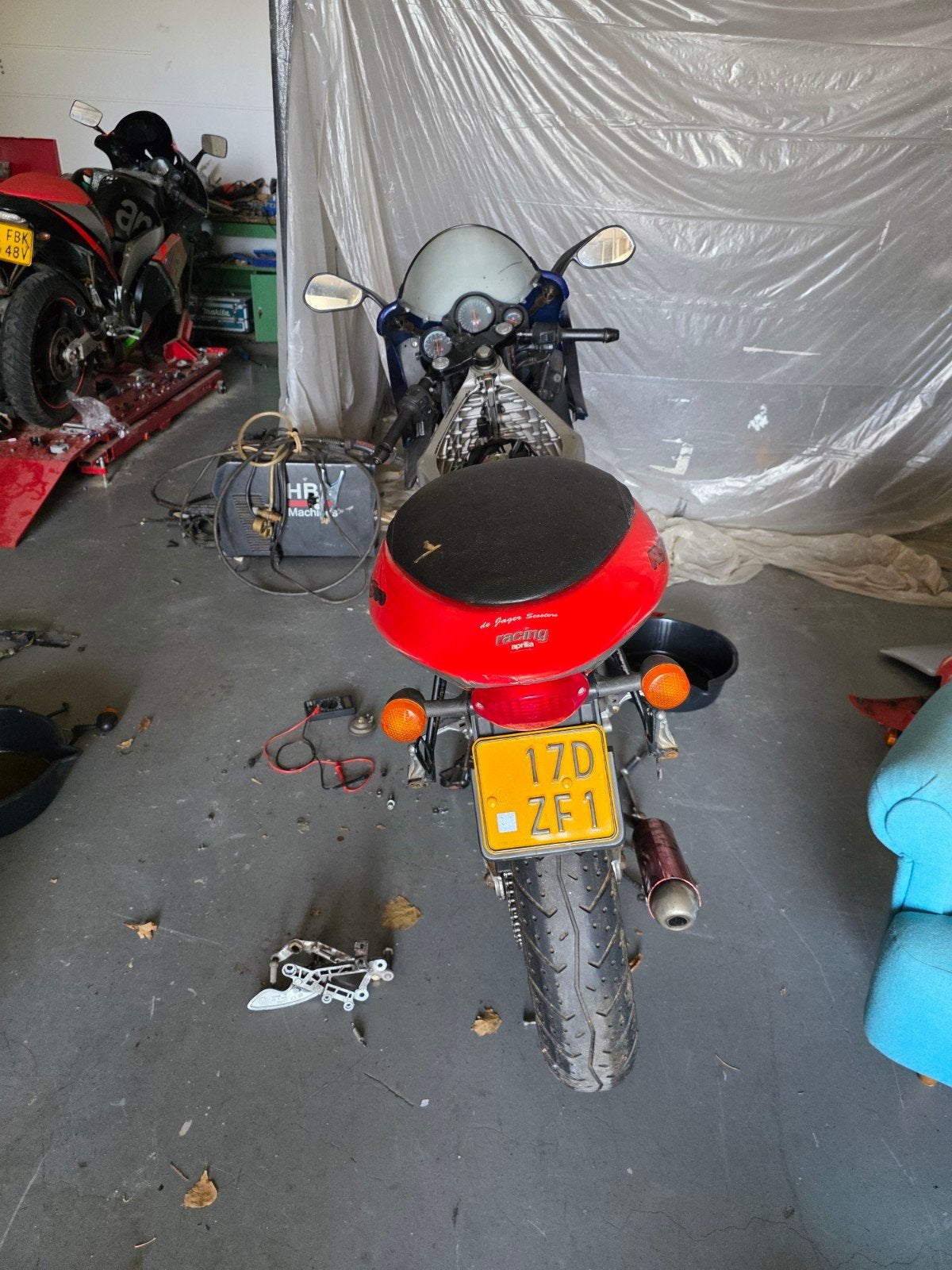 Aprilia RS50 Valentino Rossi Edition | Project | Kenteken, Ophalen, Gebruikt, Benzine, SR 50