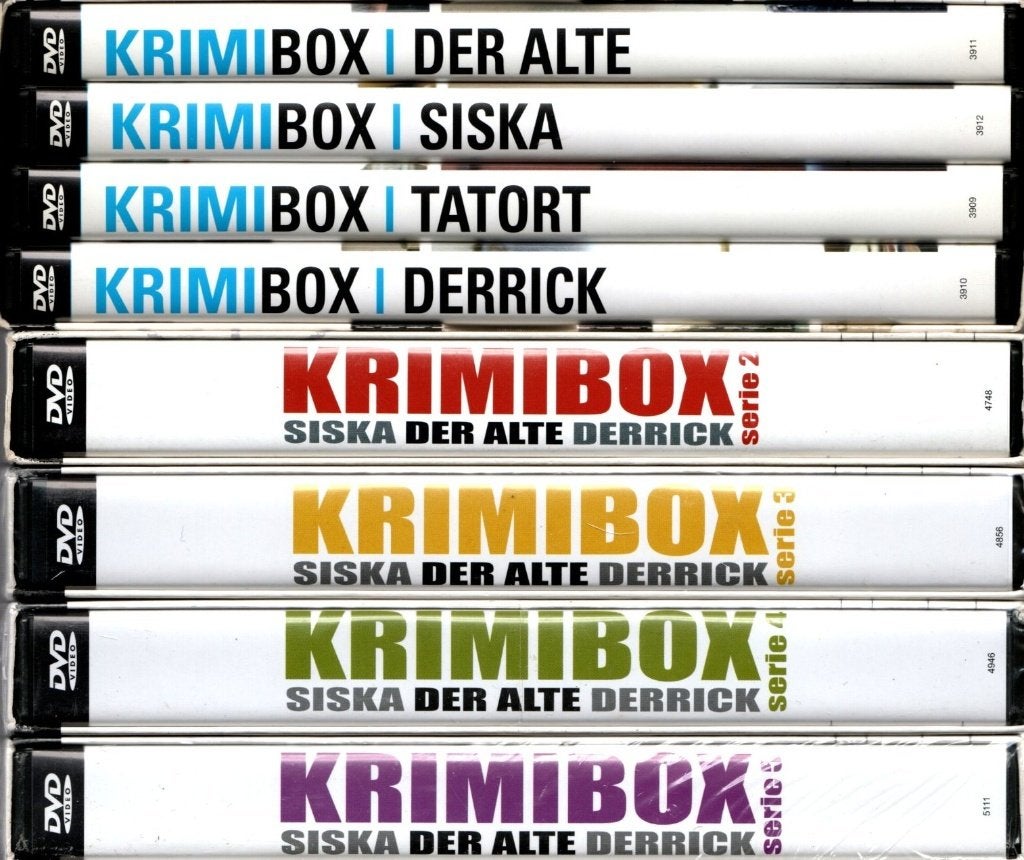 Krimibox 1 tm 5, Vanaf 16 jaar, Ophalen of Verzenden, Zo goed als nieuw, Overige genres
