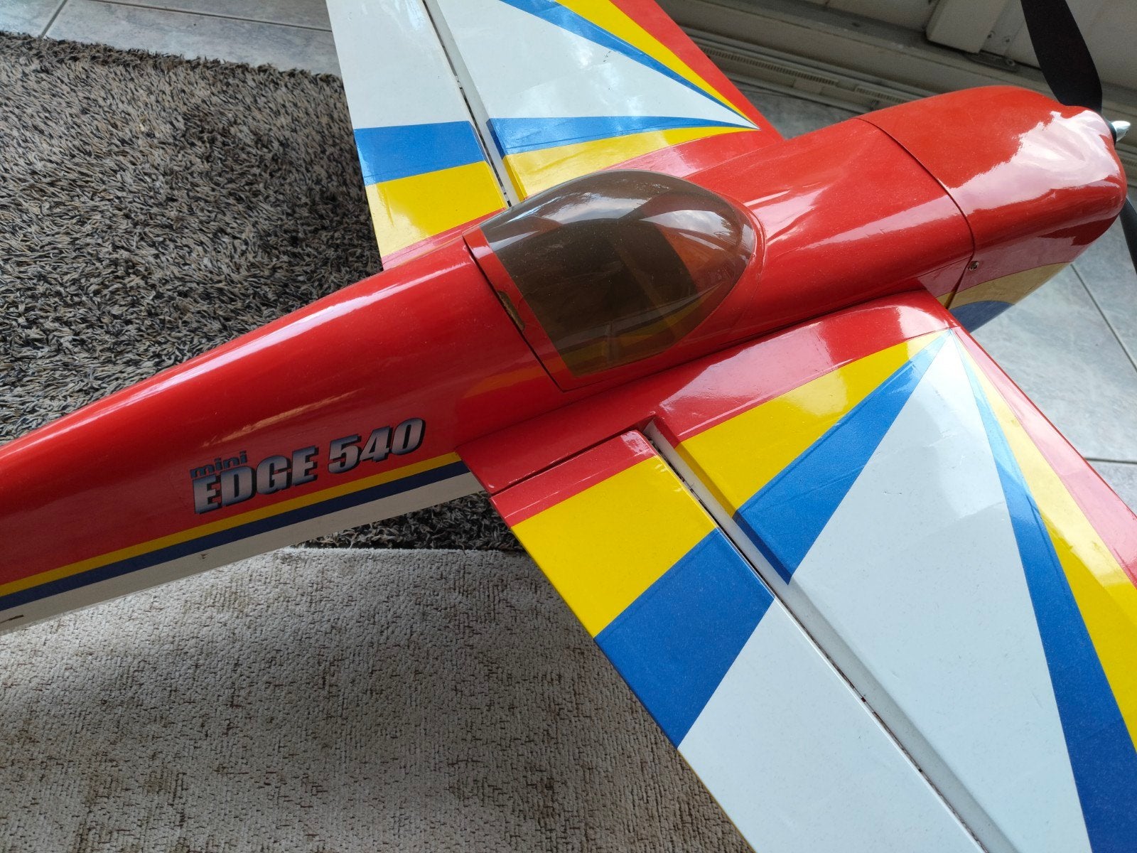Mini Edge 540 RC vliegtuig met motor, regelaar en servo's, Ophalen, Refurbished, Elektro, RTF (Ready to Fly)