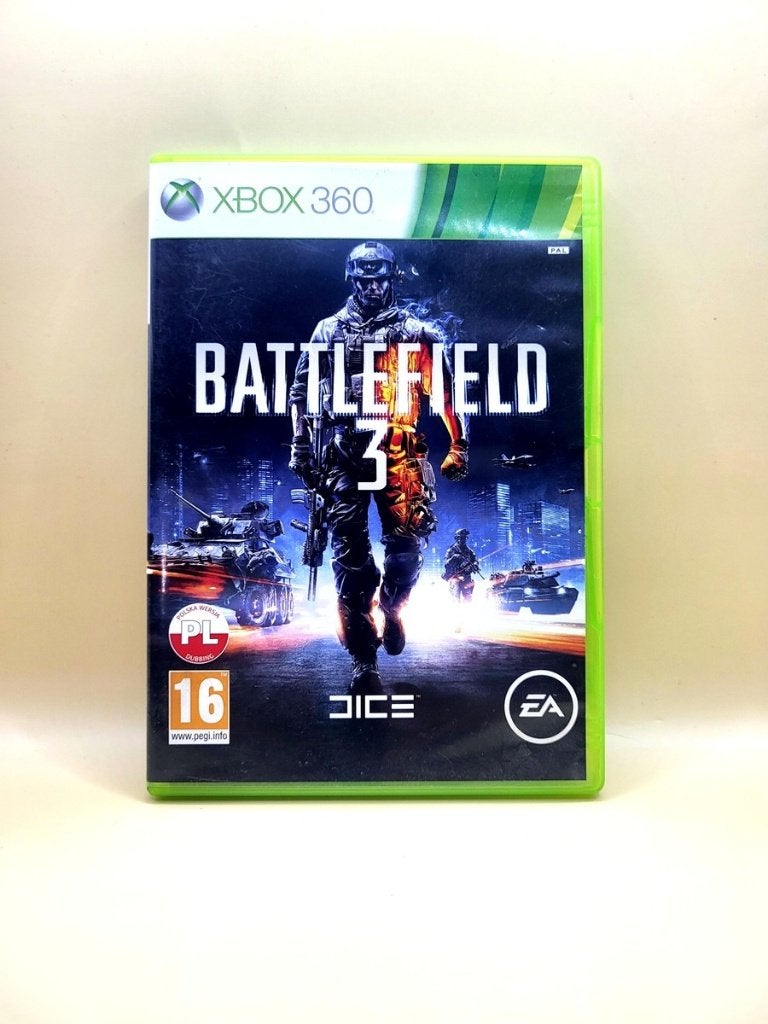 Battlefield 3 (No Manual) - Xbox 360, Vanaf 18 jaar, Shooter, Microsoft, Eén computer