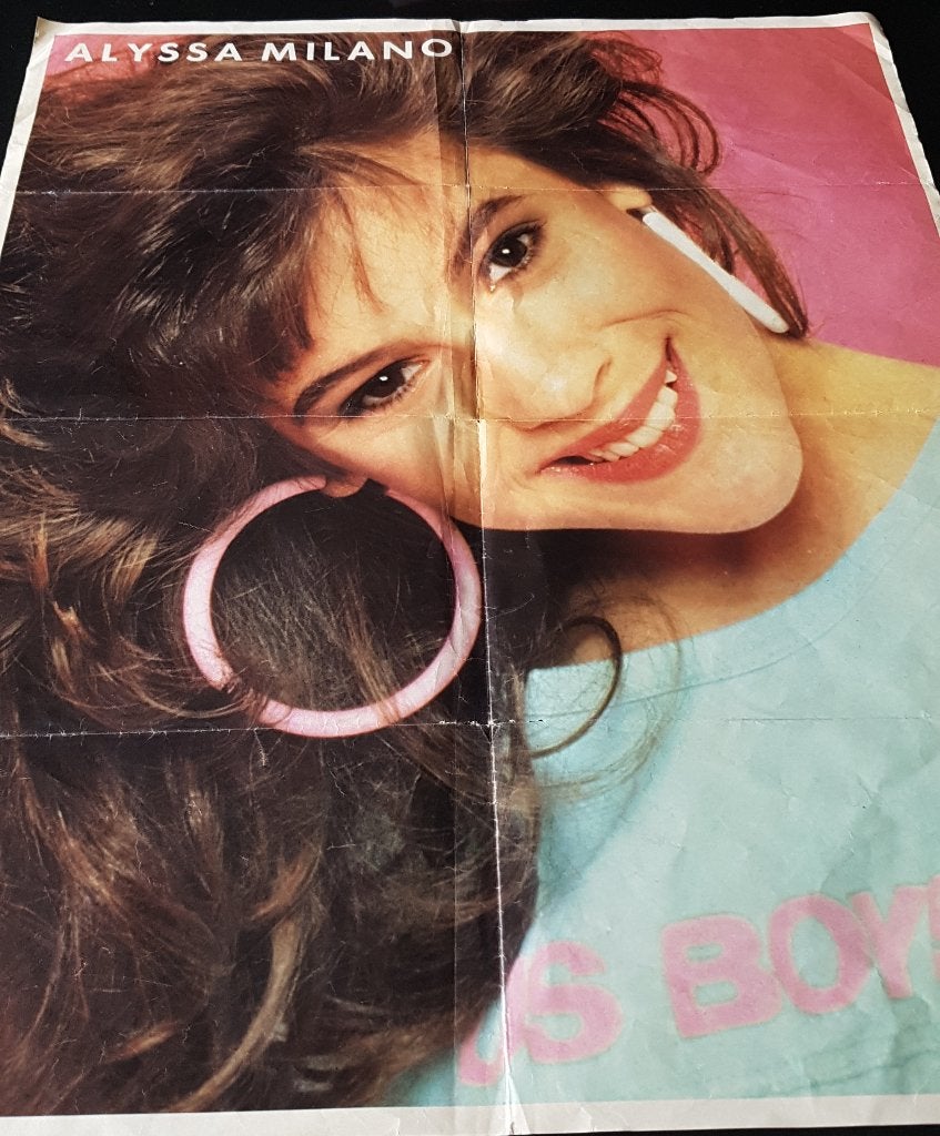 Poster Alyssa Milano, Ophalen, A1 t/m A3, Film en Tv