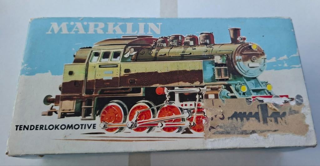 Märklin 3031 tenderlocomotief, Wisselstroom, Gebruikt, Locomotief, Verzenden