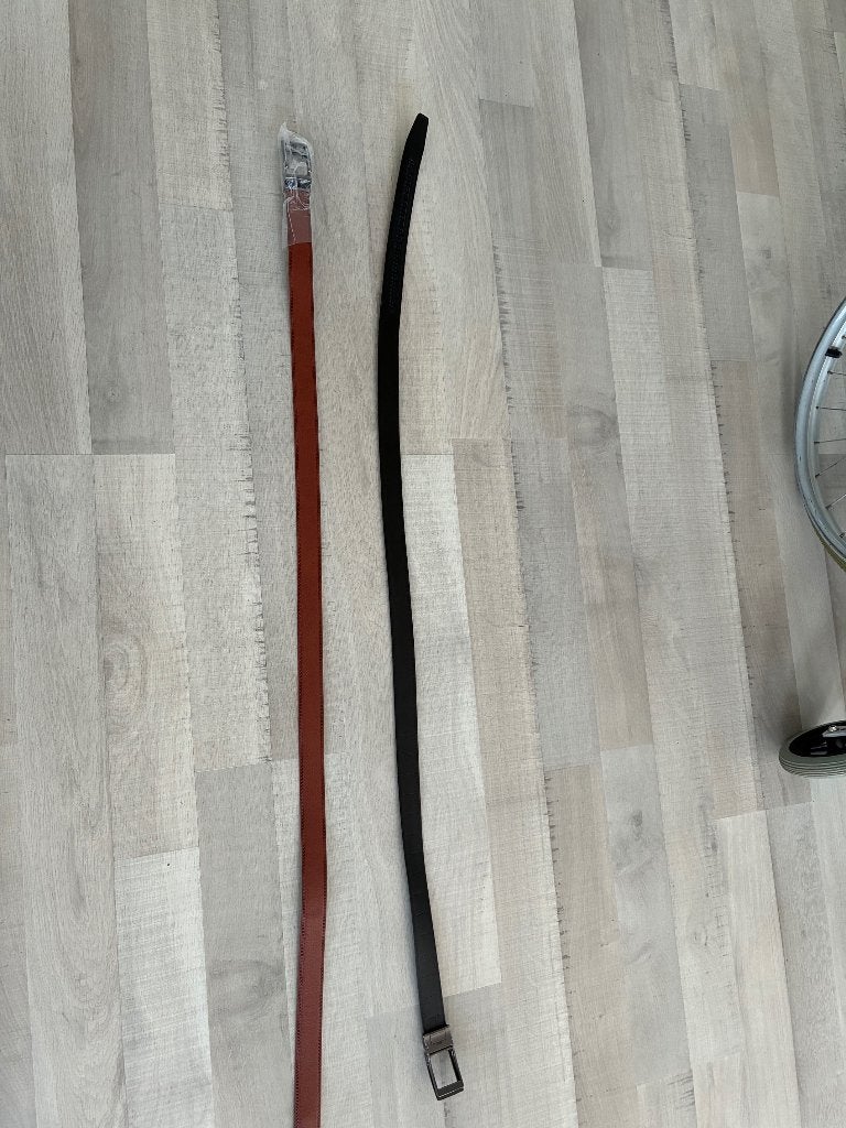 Leren riem, Kleding | Heren, 95 tot 105 cm, Ophalen of Verzenden, Zo goed als nieuw, Riem of Ceintuur