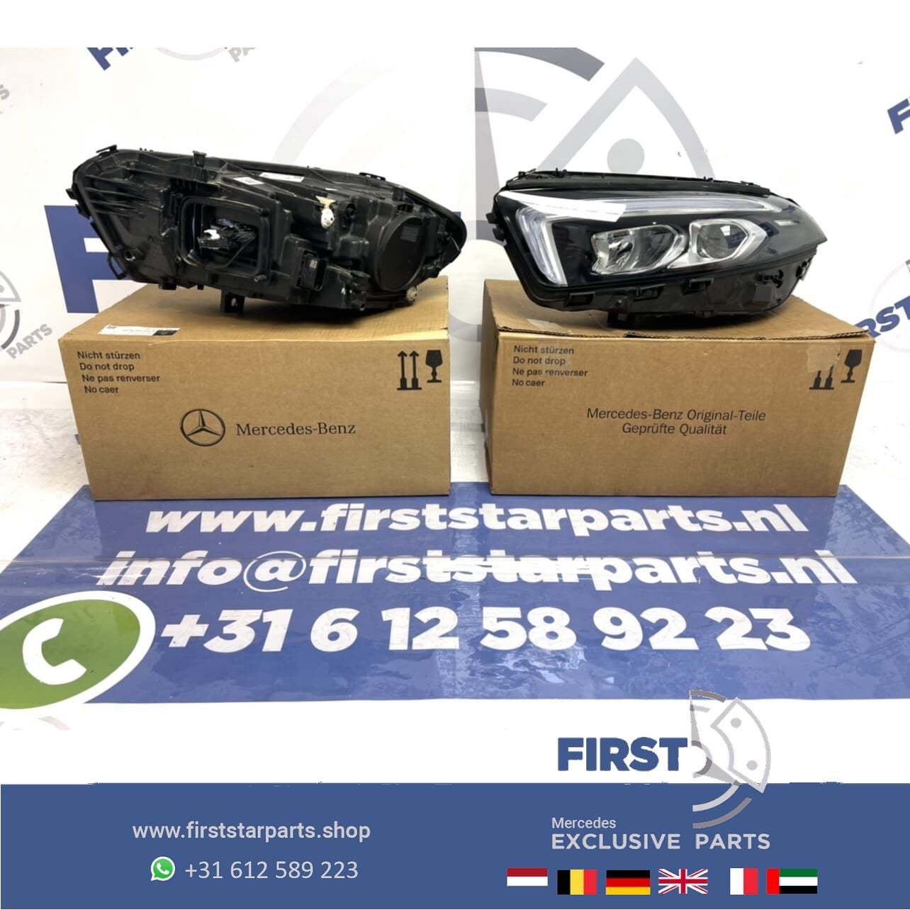 W177 A Klasse SEDAN LED KOPLAMP RECHTS High Performance 2018, Gebruikt, -, Ophalen of Verzenden, -