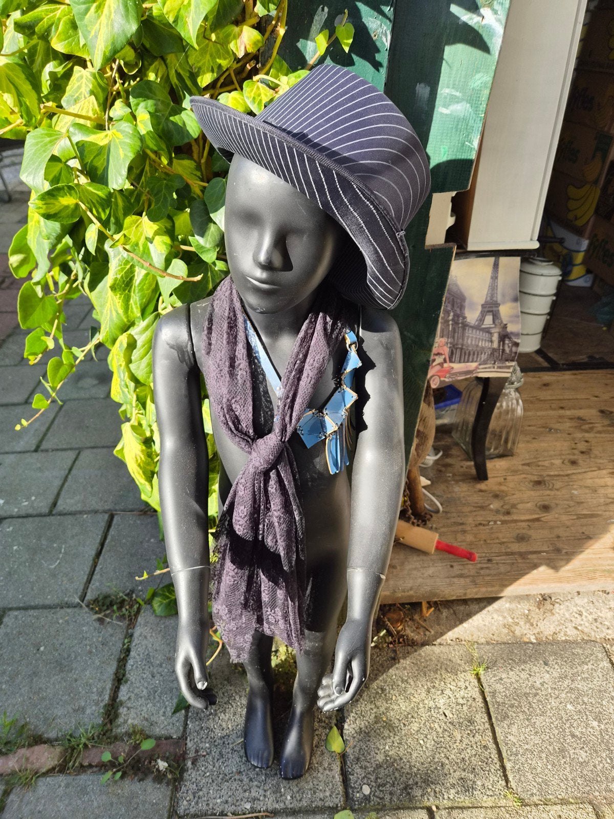 Kleine zwarte paspop - ideaal voor presentatie, Onbekend, Ophalen, Zo goed als nieuw