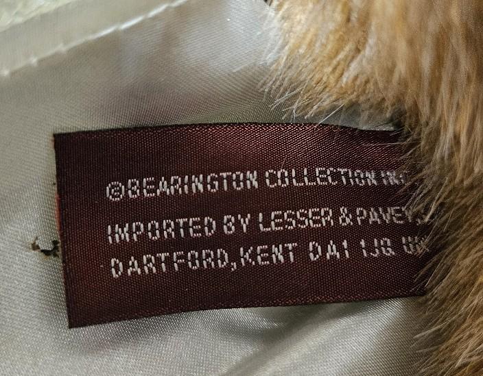 Beren - Bearington Bears Collection, Verzamelen, Beren en Cherished Teddies, Ophalen of Verzenden, Zo goed als nieuw, Stoffen beer