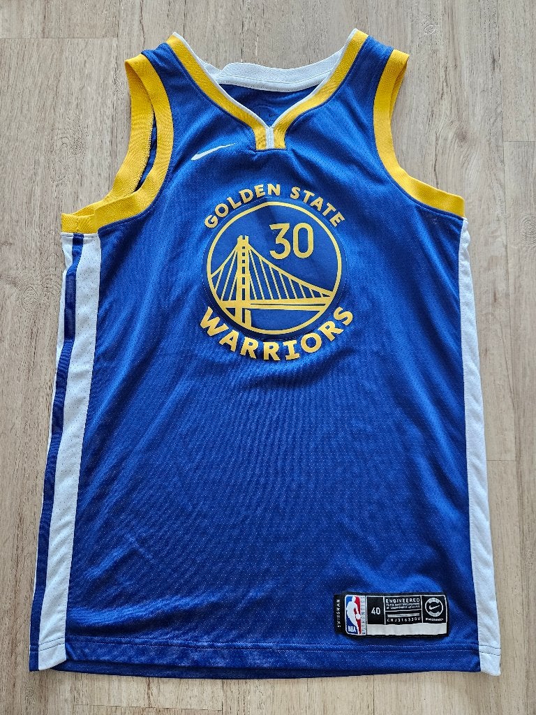 Stephen Curry NBA jersey Washington Warriors (S), Sport en Fitness, Basketbal, Ophalen of Verzenden, Zo goed als nieuw, Kleding