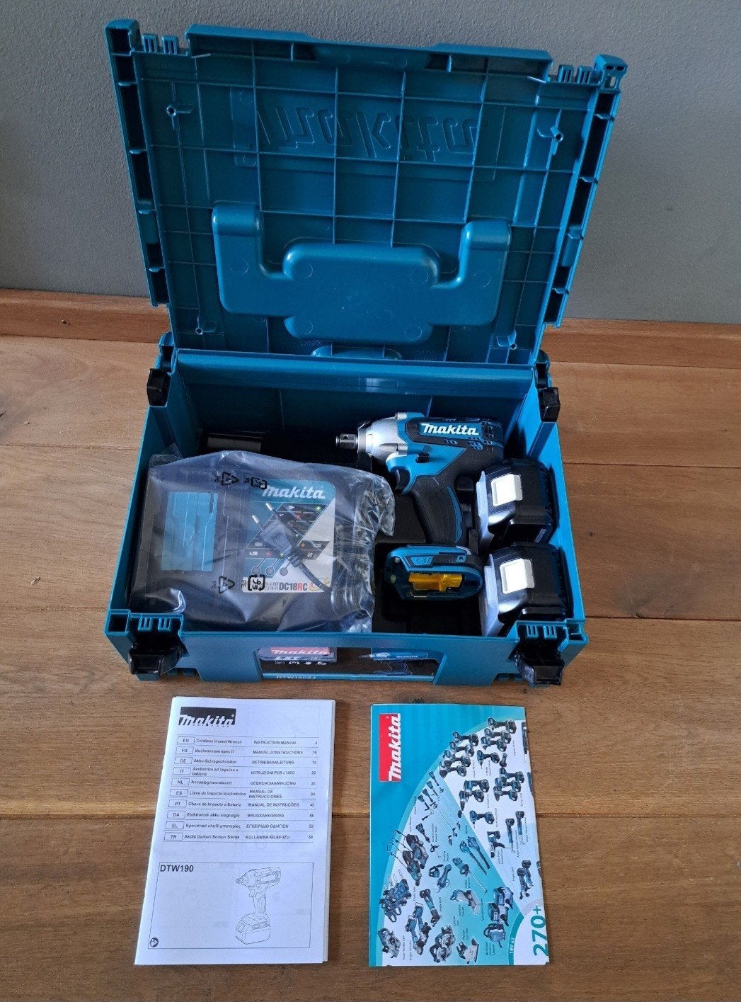 ❗NIEUWE MAKITA SLAGMOERSLEUTEL COMPLEET IN M BOX OPBERGKIST, Doe-het-zelf en Verbouw, Gereedschap | Boormachines, Ophalen of Verzenden