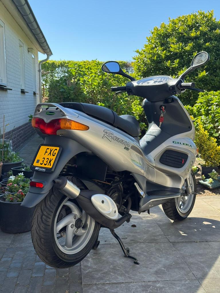 ⭐️Gilera runner 50cc 2 takt zilvergrijs Brom sito plus⭐️, Niet ingevuld, Niet ingevuld, Niet ingevuld
