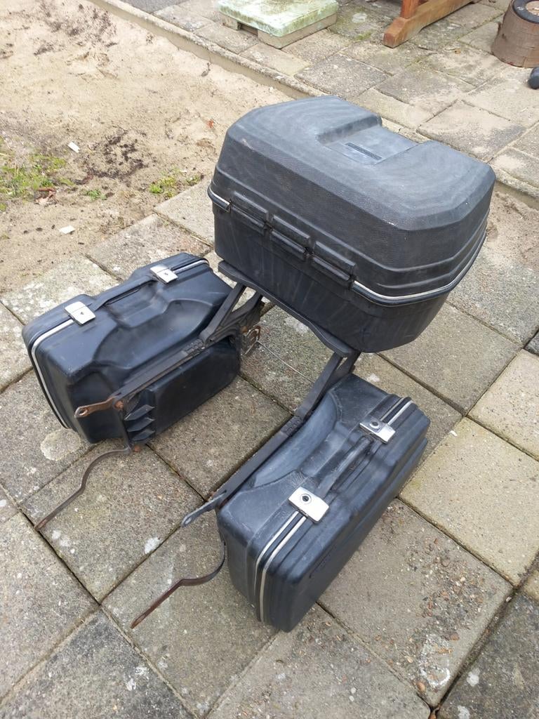 kofferset Krausser met topkoffer, Motoren, Accessoires | Koffers en Tassen, Ophalen