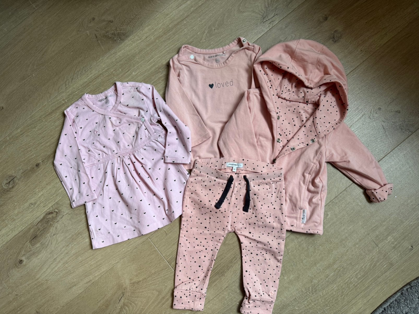 2 setjes Noppies (maat 62), Kinderen en Baby's, Ophalen of Verzenden, Maat 62