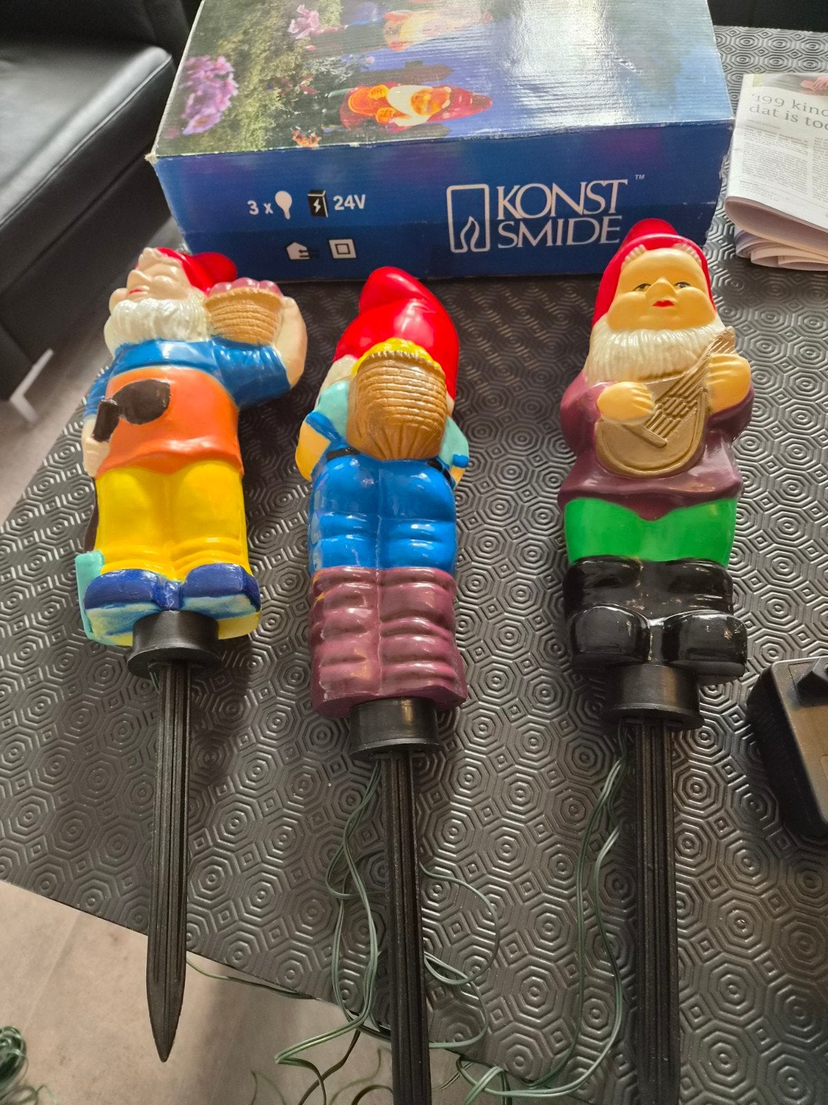 konstsmide led kabouters tuin, Ophalen of Verzenden, Nieuw, Kunststof, Led