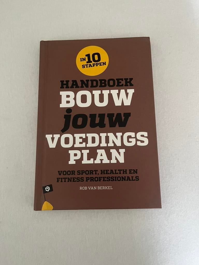 Boek: bouw jouw voedingsplan, Ophalen of Verzenden, Zo goed als nieuw