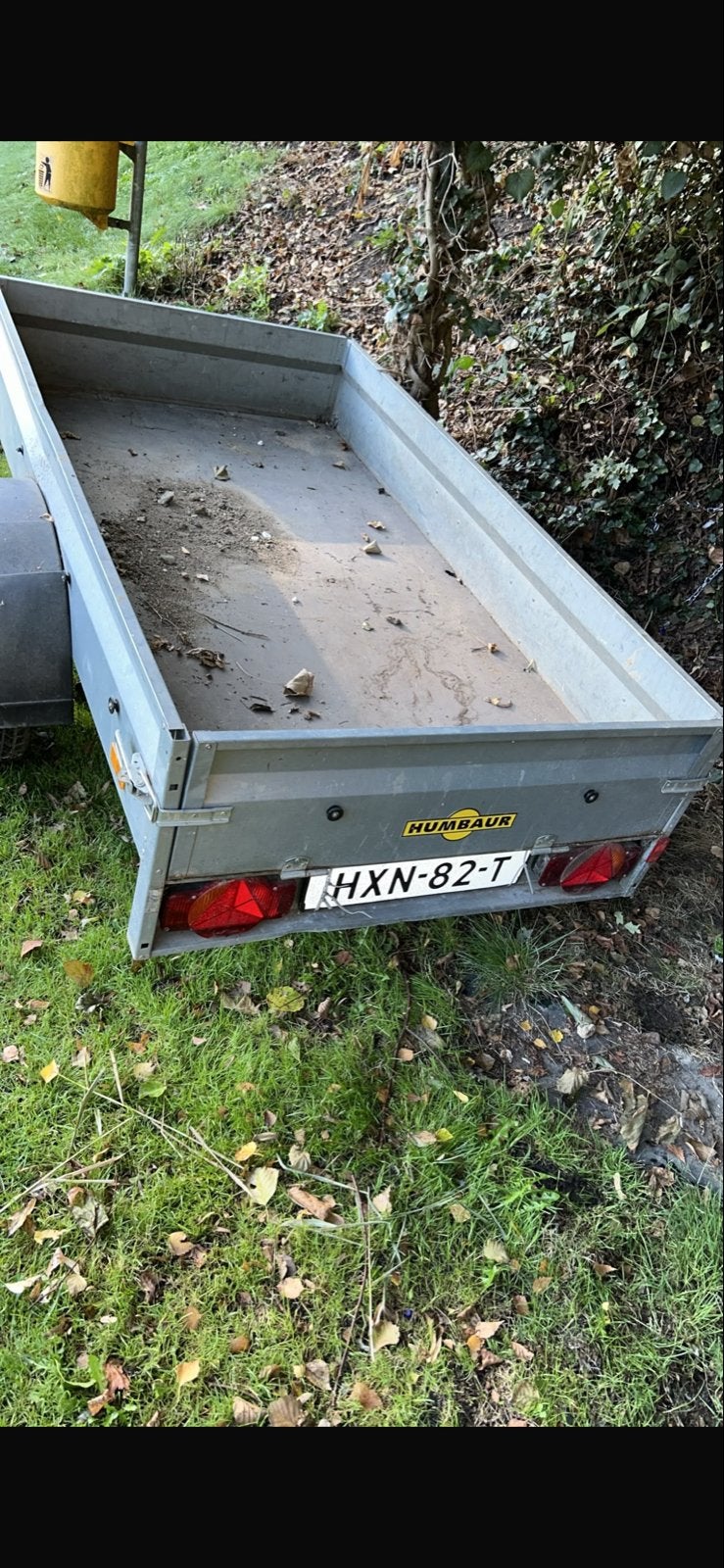 Goed werkende Humbaur aanhanger, Auto diversen, Ophalen, Gebruikt