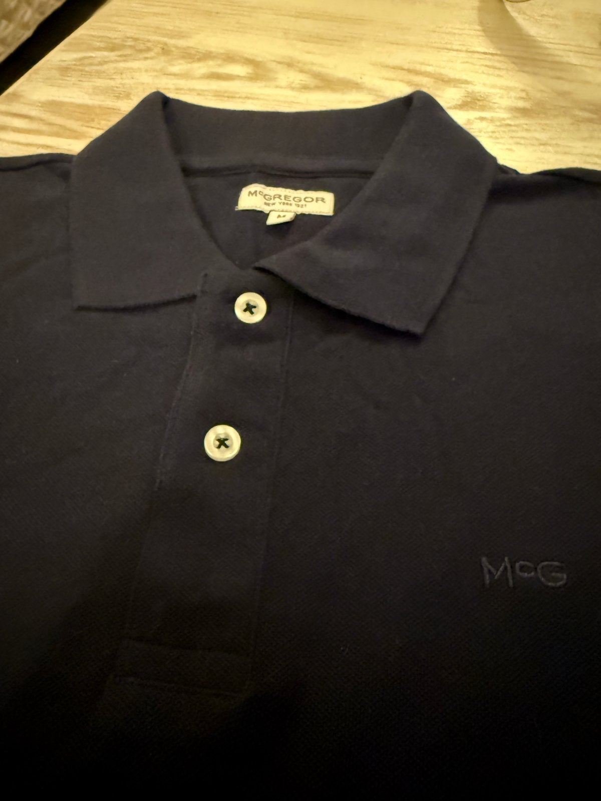 McGregor Polo Shirt - Donkerblauw - Maat M, Kleding | Heren, Nieuw, Ophalen of Verzenden, McGregor, Maat 48/50 (M)