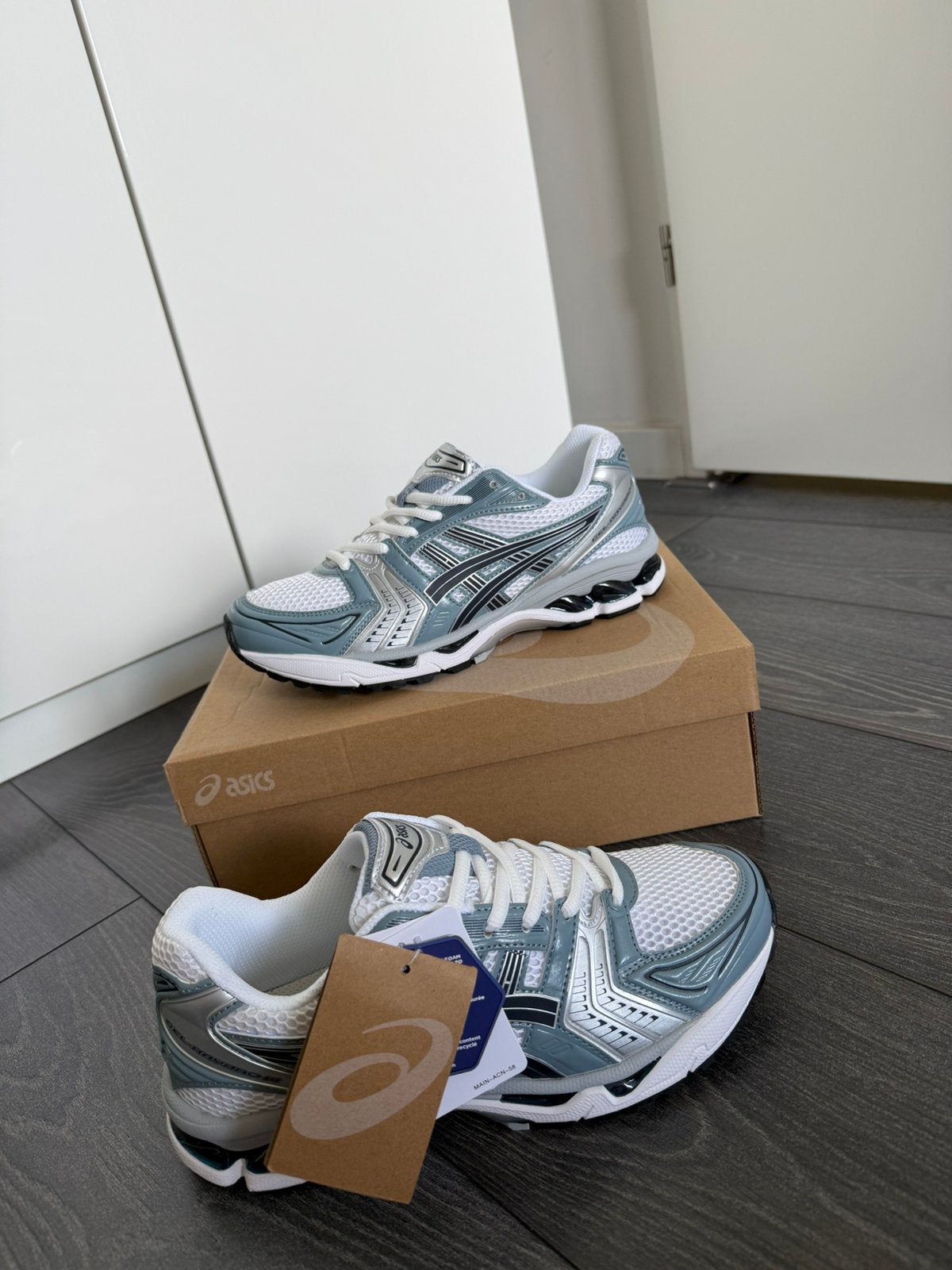 Asics gel kayano 14, Ophalen, Blauw, Nieuw, Sneakers of Gympen