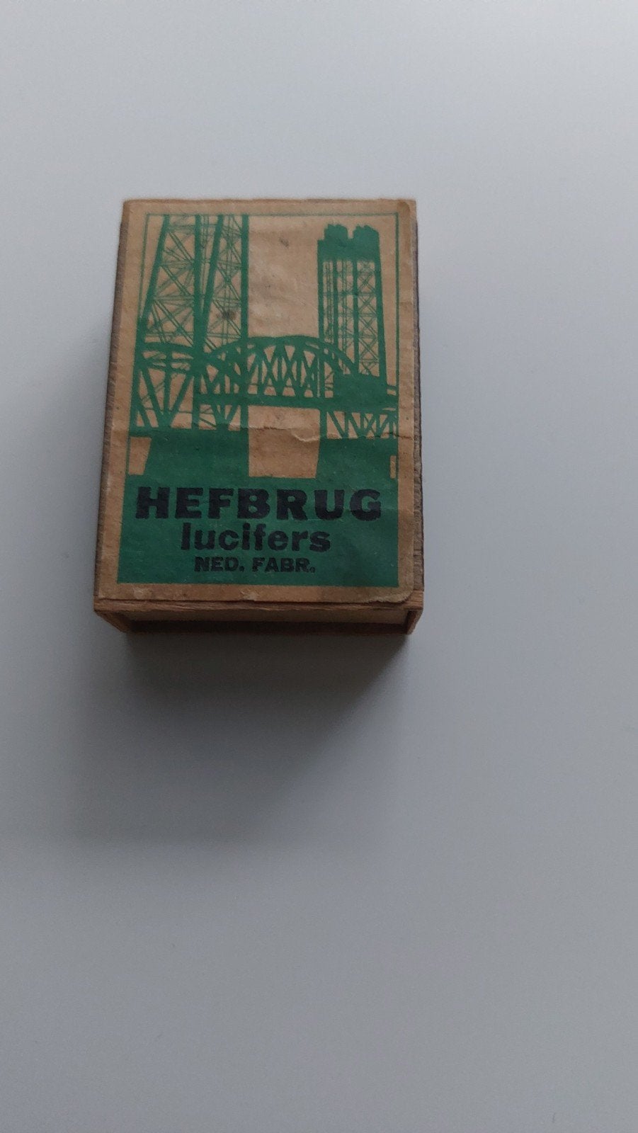 Gratis luciferdoosje de Hefbrug, Verzenden, Tabaksdoos of Verpakking