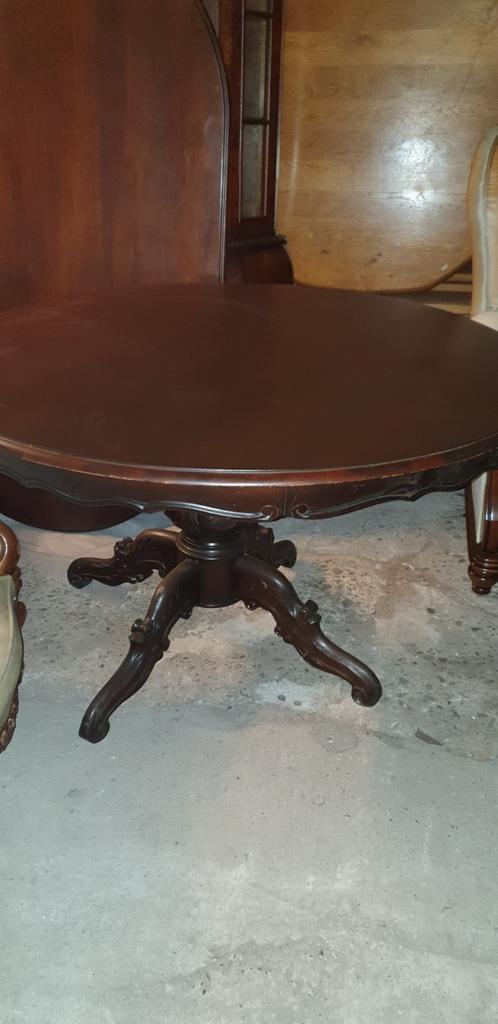 Barok eetkamer tafel, Ophalen