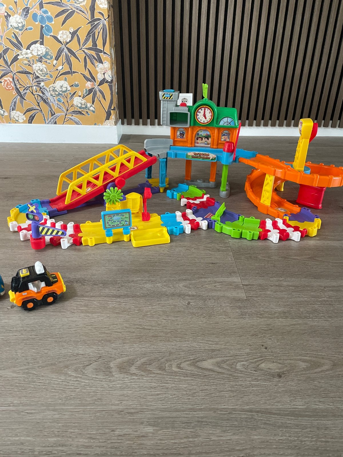 VTech Toet Toet Auto's stad centraal station, Ophalen of Verzenden, Gebruikt