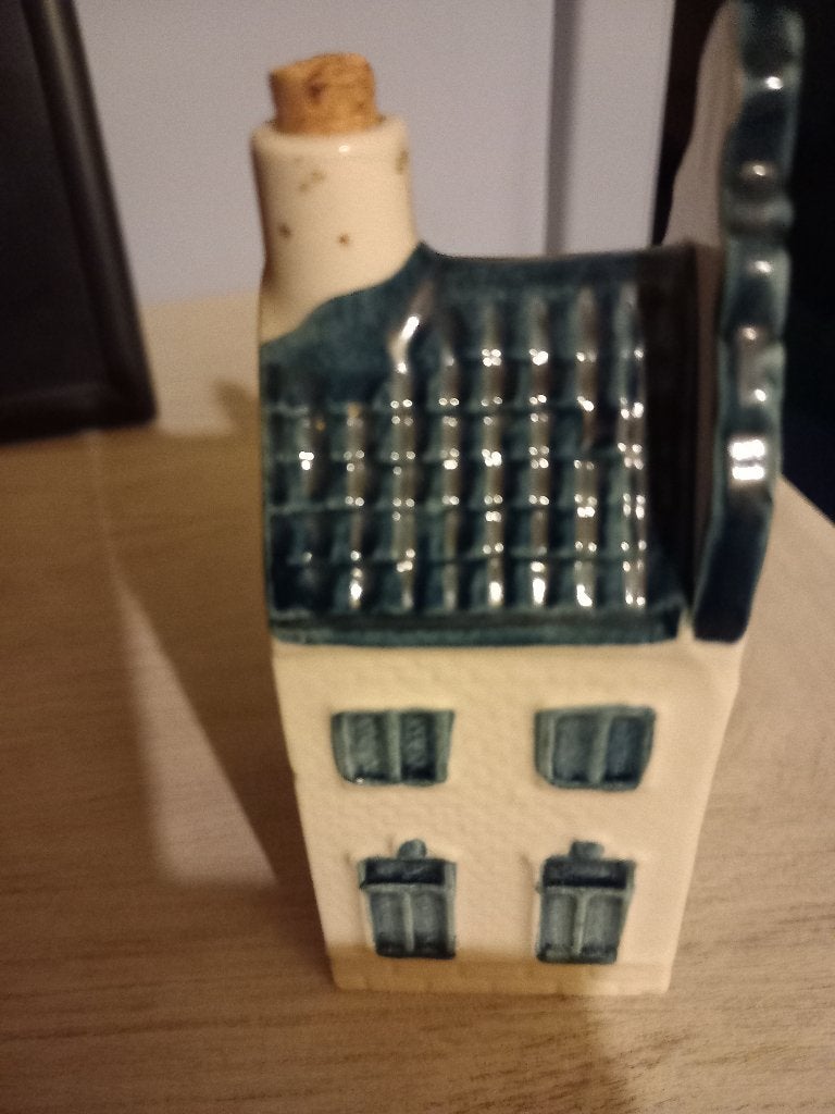 Delfts Blauw Huisje Flesje - KLM Huisje, Ophalen