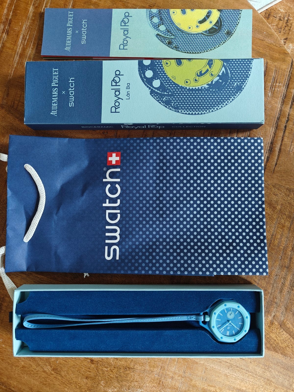 Swatch x Audemars Piguet Royal Pop Horloge, Ophalen of Verzenden
