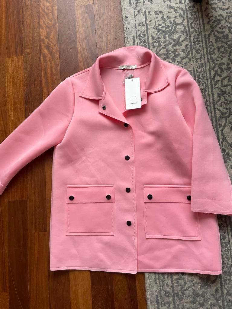 Roze jasje van Vera & Lucy, maat M, Ophalen, Nieuw, Maat 38/40 (M), Roze