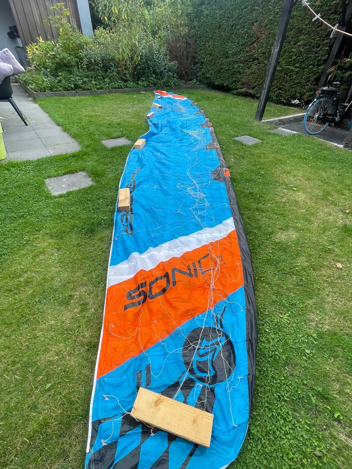Flysurfer sonic2 11m, Gebruikt, Geen board, Kite, 11 m²