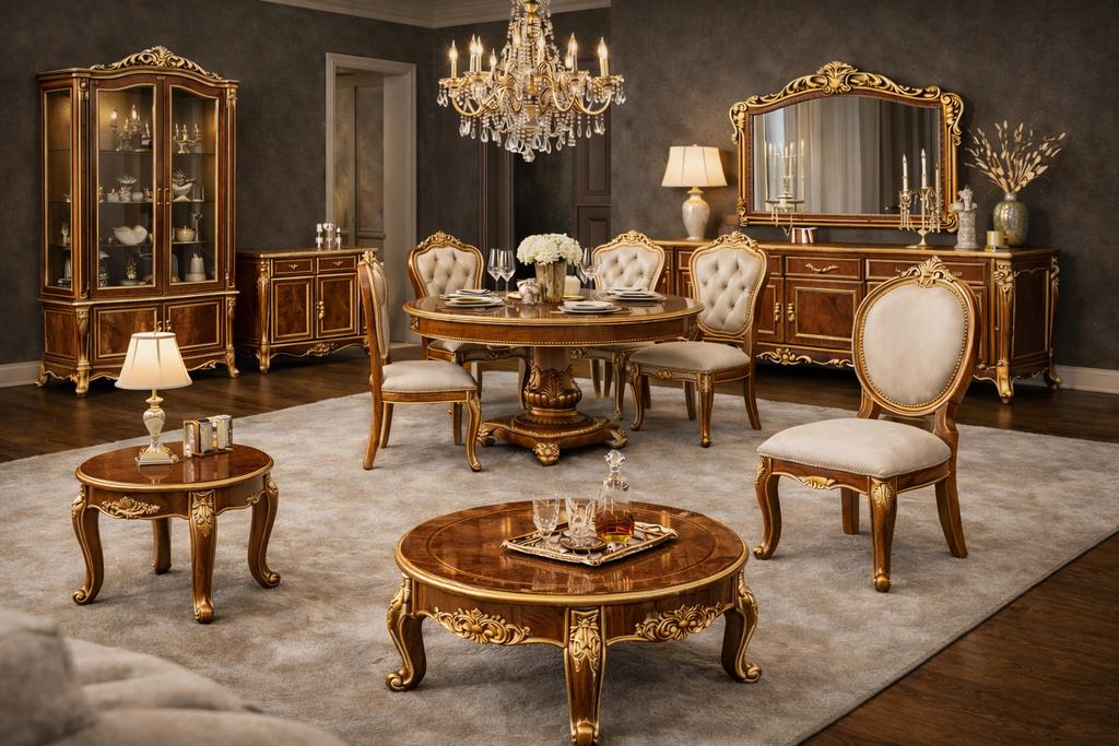 NIEUWSTE COLLECTIE ITALIAANSE HOOGGLANS BAROK MEUBELS!, Ophalen of Verzenden