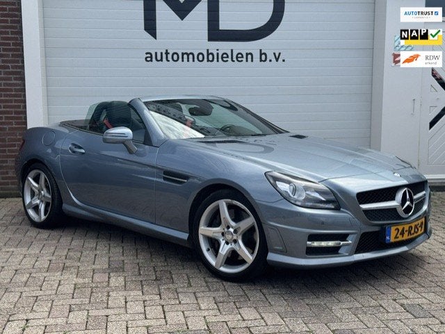 Mercedes-Benz SLK-klasse 200 AMG -Airscarf - NAP -Leder-Navi, Auto's, Mercedes-Benz, Automaat, Euro 5, Gebruikt, 4 cilinders