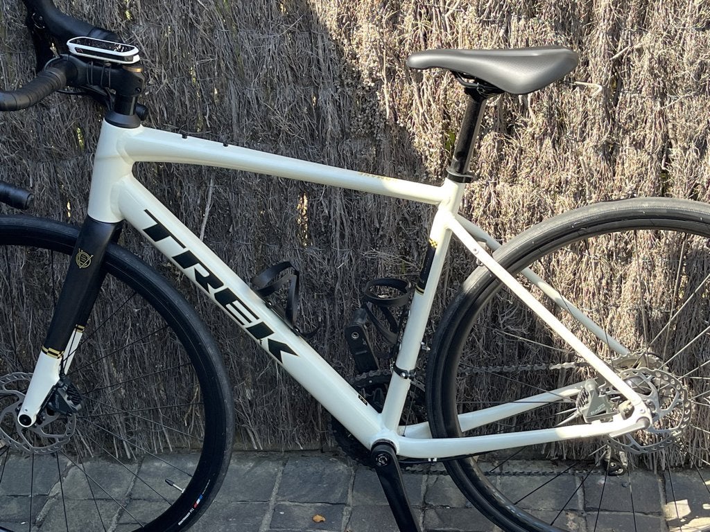 racefiets trek, Fietsen en Brommers, 10 tot 15 versnellingen, Heren, Aluminium, Schijfrem