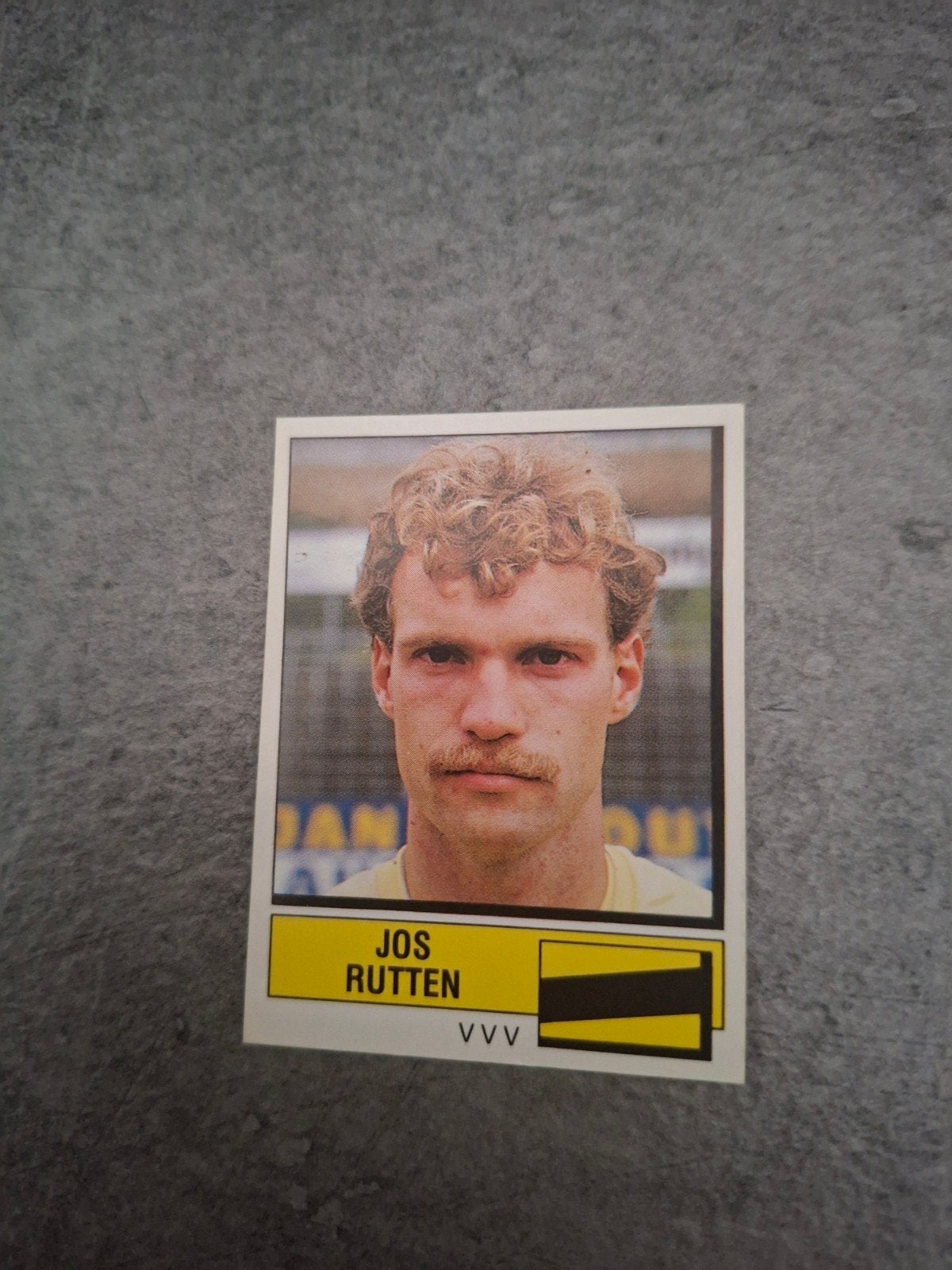 Panini sticker Voetbal 89. Speler Jos Rutten VVV Venlo., Verzenden, Zo goed als nieuw