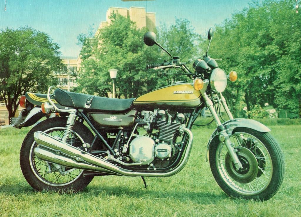 Kawasaki Z1 foto kaart, Ophalen of Verzenden, Kawasaki