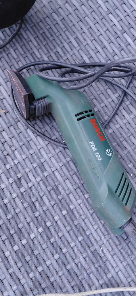Bosch PDA 100 Deltaschuurmachine - Gebruikt, Ophalen of Verzenden, Gebruikt, Minder dan 600 watt, Overige typen