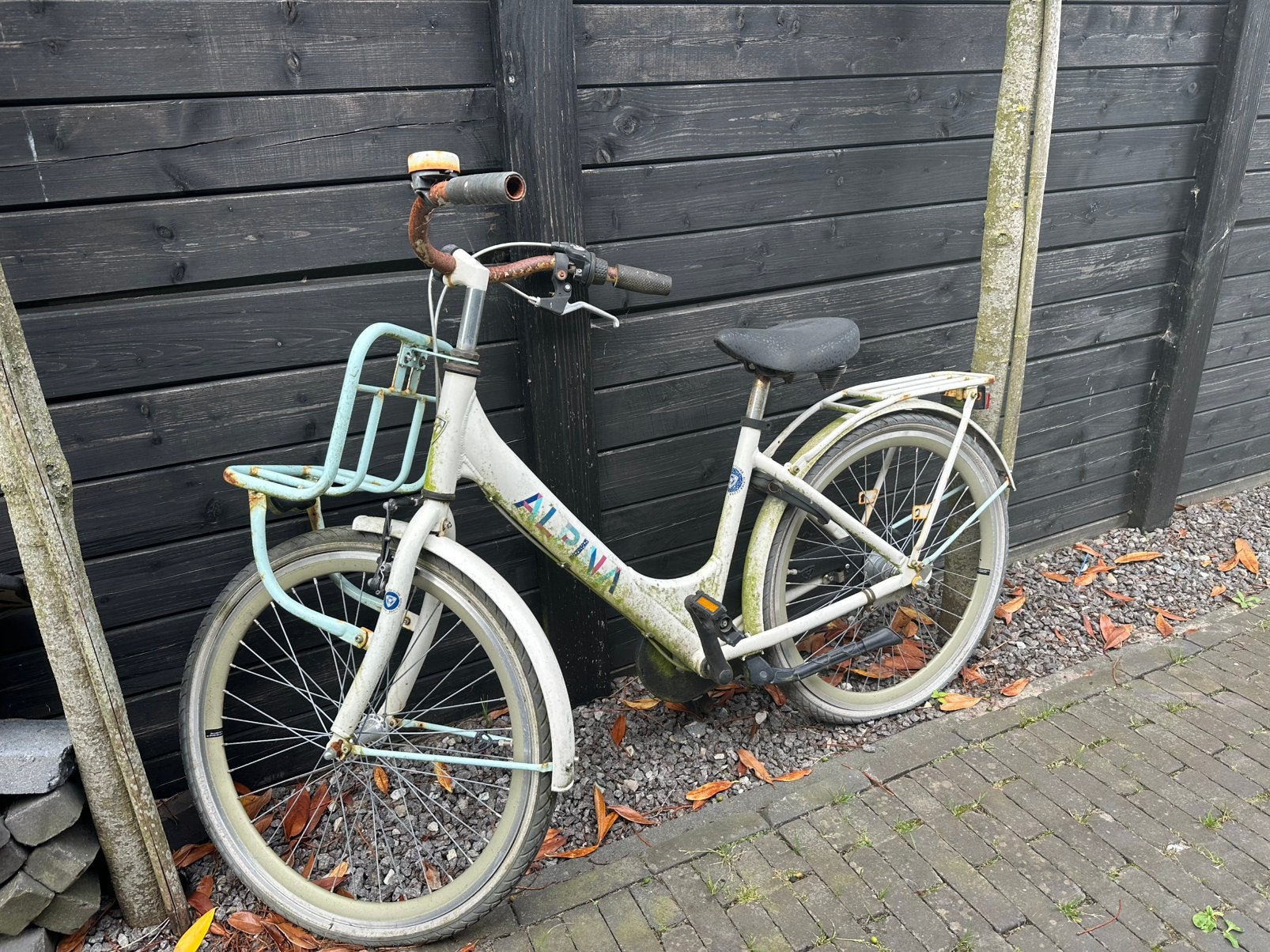 Alpina kinderfiets 24 inch- gratis afhalen, Ophalen, Gebruikt, Terugtraprem, 24 inch