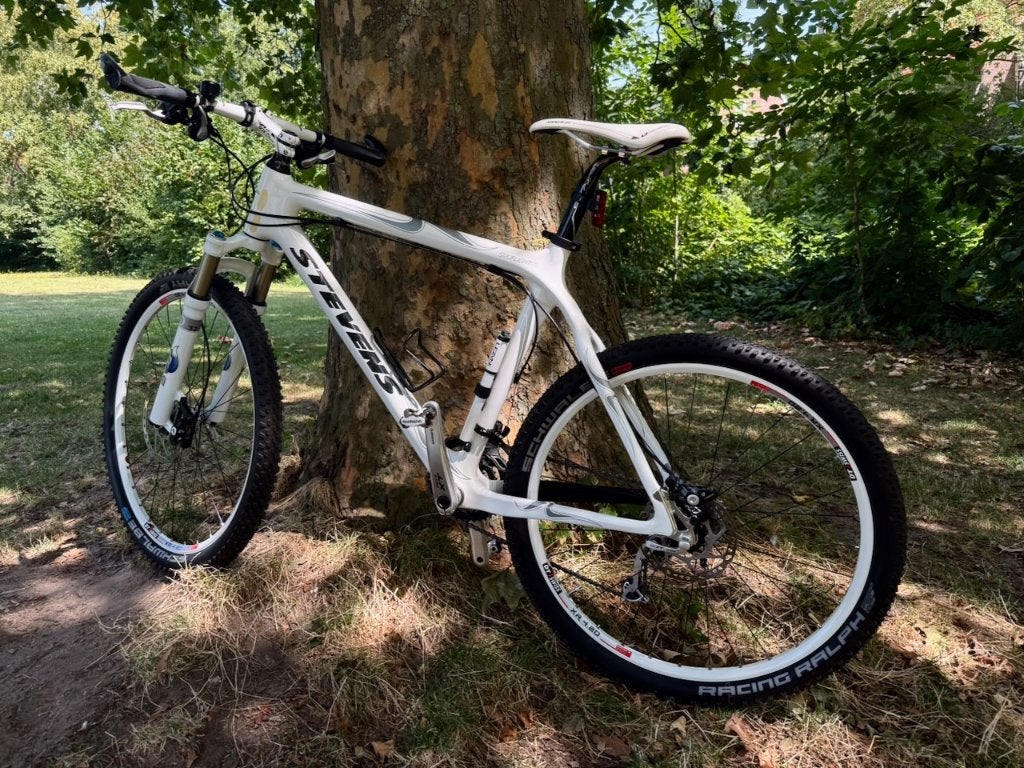 Nieuswtaat MTB Stevens SMC Flight ES Carbon (XC)  Hardtail, 49 tot 53 cm, Zo goed als nieuw, Schijfrem, Ophalen
